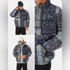 Thisisneverthat Men's Pertex T Down Jacket BANDANA MULTI